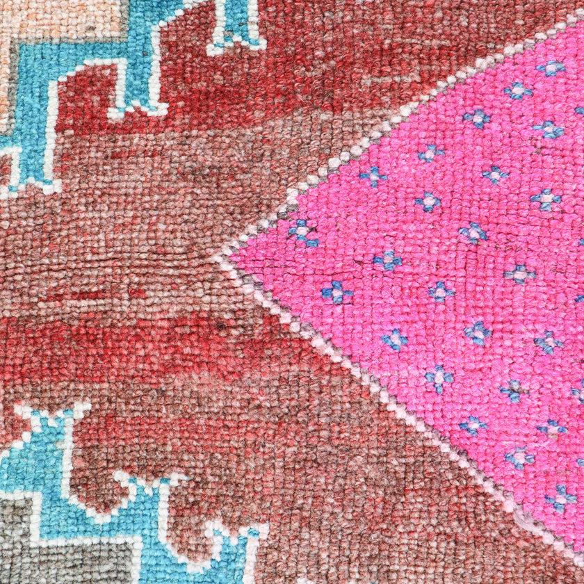 Z297 Handwoven Vintage Rug 3'6 x 5’4