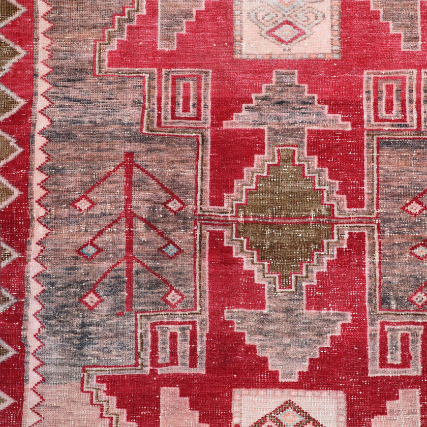 Z309 Handwoven Vintage Rug 2'1 x 11’9