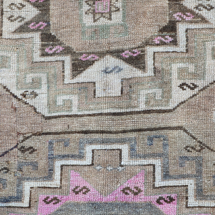 Z322 Handwoven Vintage Rug 2'6 x 3’6