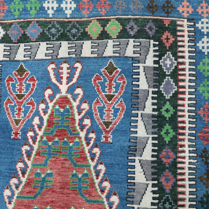 Z326 Handwoven Vintage Rug 3'11 x 6’6