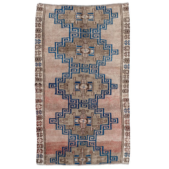 Z332 Handwoven Vintage Rug 4’5 x 7’2