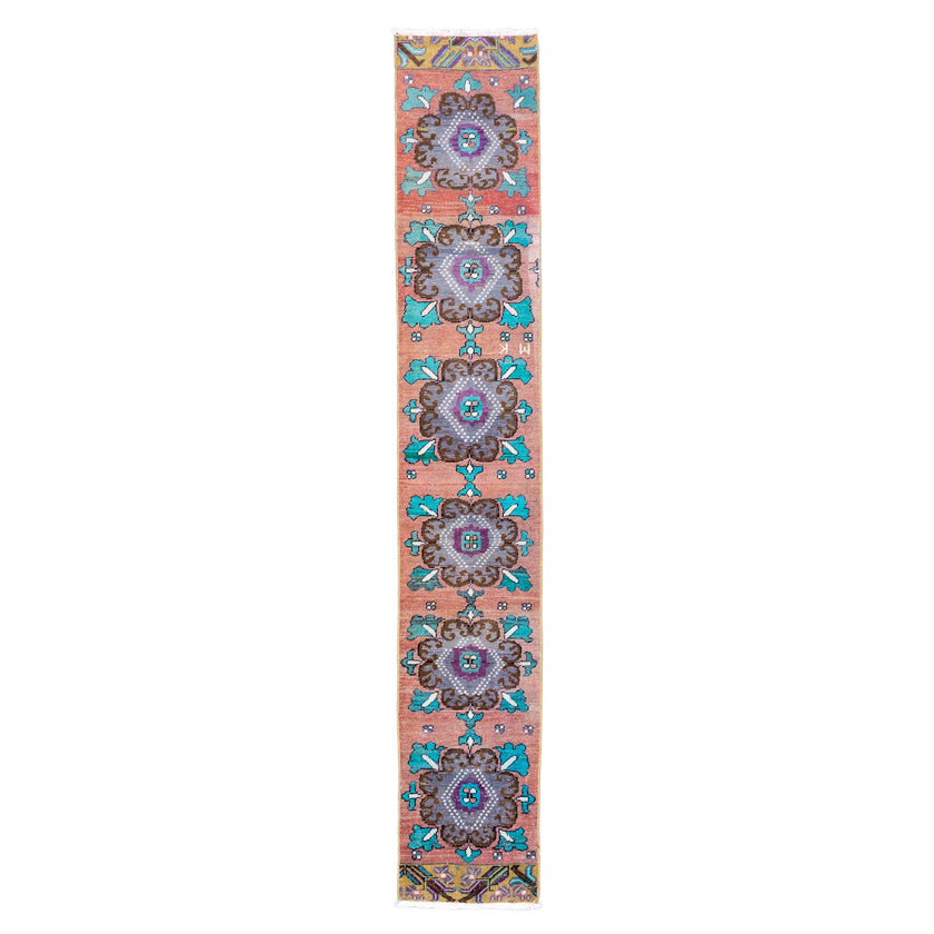 Z333 Handwoven Vintage Rug 1’10 x 10’10