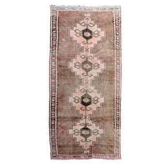 Z348 Handwoven Vintage Rug 5'10 x 12’2