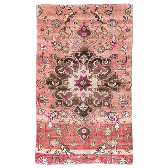 Z351 Handwoven Vintage Rug 6'3 x 9’11