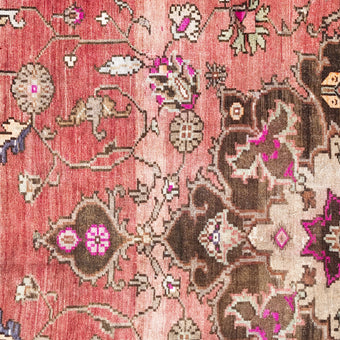Z351 Handwoven Vintage Rug 6'3 x 9’11
