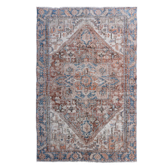 Z352 Handwoven Vintage Rug 5'10 x 8’10