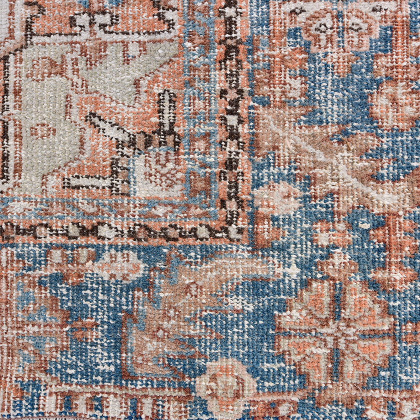 Z352 Handwoven Vintage Rug 5'10 x 8’10