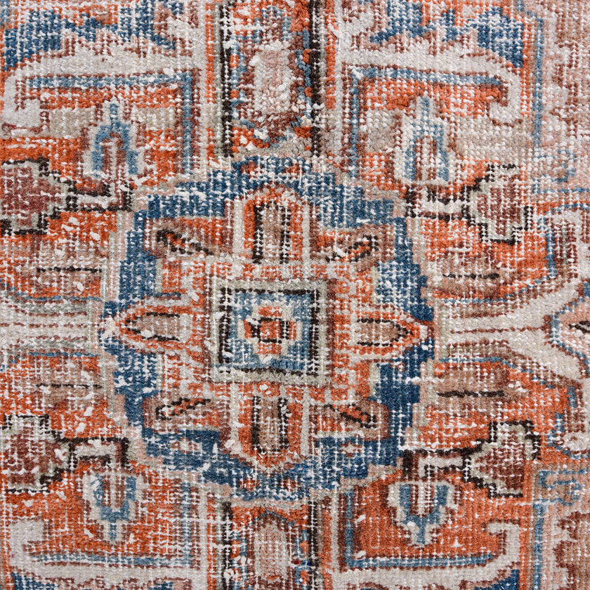 Z352 Handwoven Vintage Rug 5'10 x 8’10