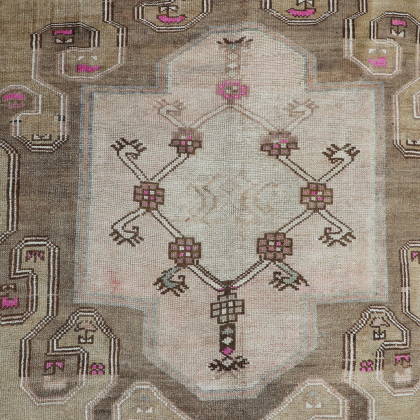 Z353 Handwoven Vintage Rug 4’11 x 12'6