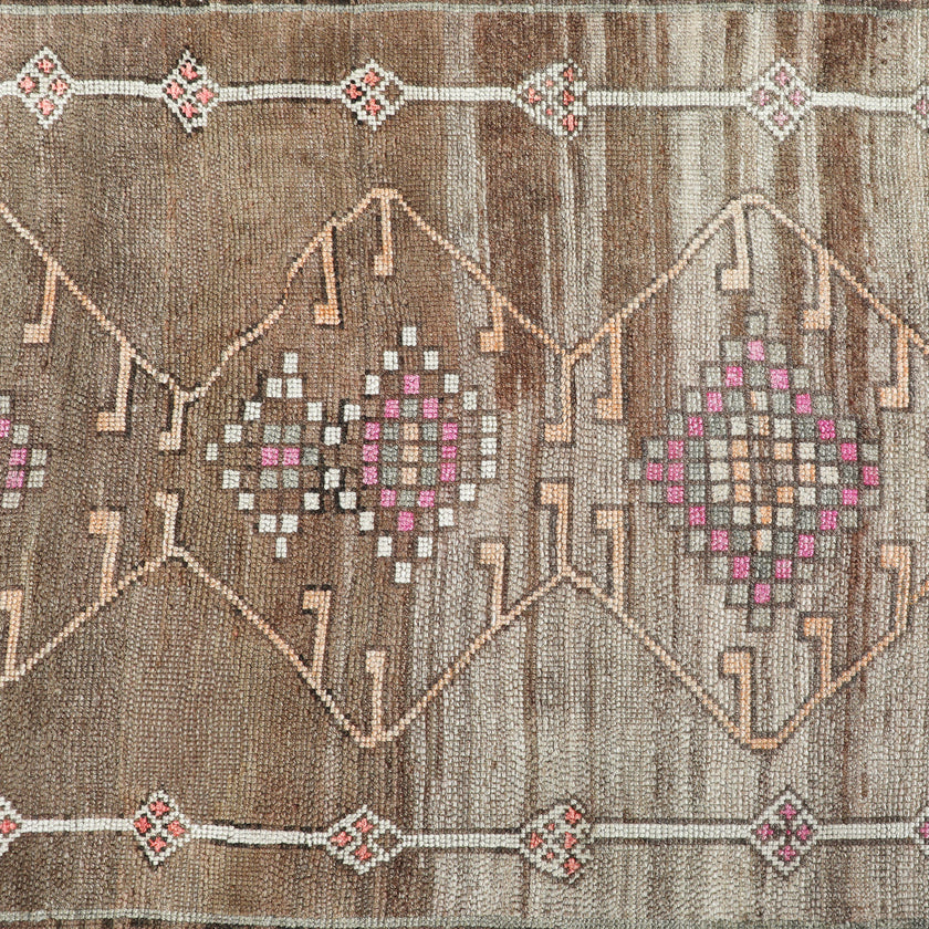 Z361 Handwoven Vintage Rug 3’5 x 10’11