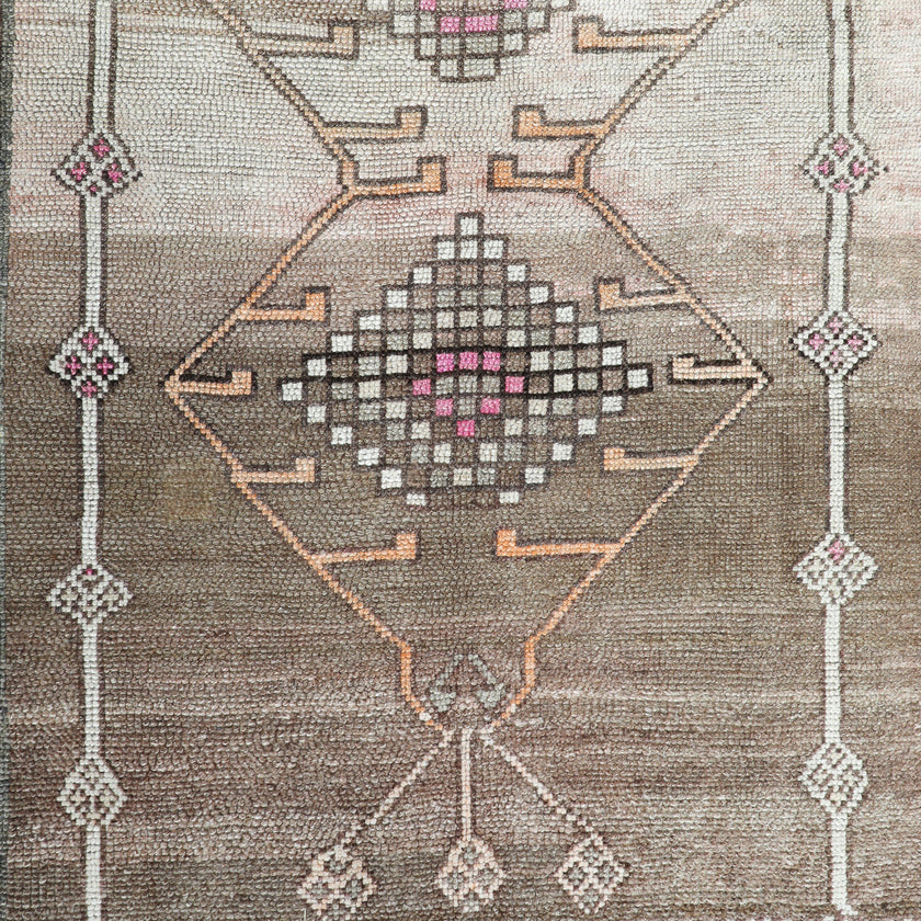 Z361 Handwoven Vintage Rug 3’5 x 10’11