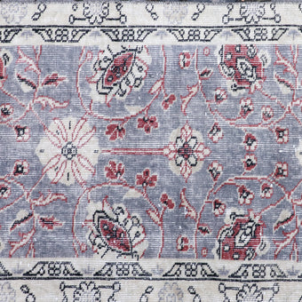 Z382 Handwoven Vintage Rug 2’4 x 9'9