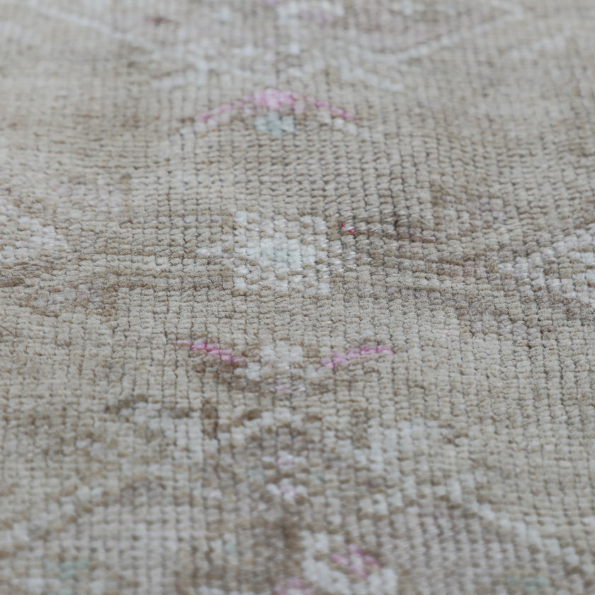 Z393 Handwoven Vintage Rug 3’11 x 13