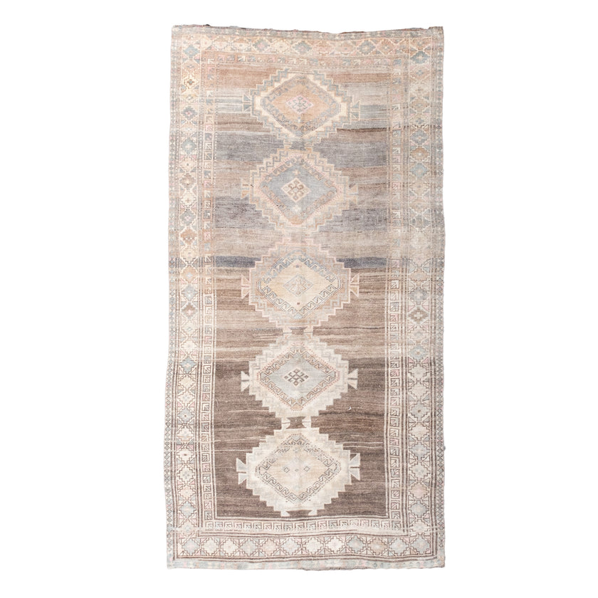 Z406 Handwoven Vintage Rug 5'7x10’11