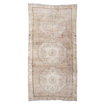 Z418 Handwoven Vintage Rug 6’2x11’11