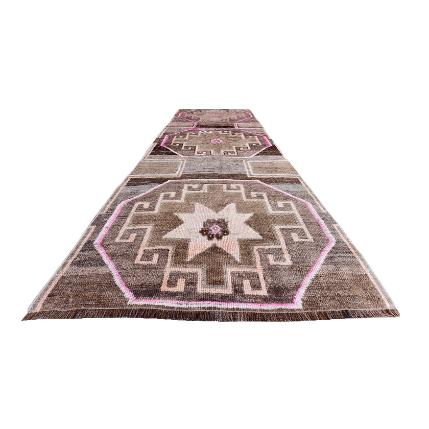 Z420 Handwoven Vintage Rug 3’2 x 8’1