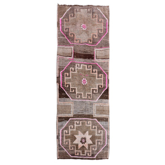 Z420 Handwoven Vintage Rug 3’2 x 8’1