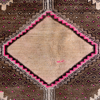 Z433 Handwoven Vintage Rug 4'8 x 11’10