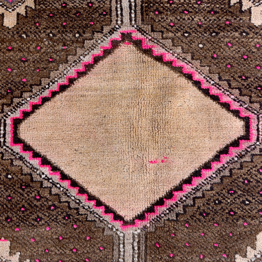 Z433 Handwoven Vintage Rug 4'8 x 11’10
