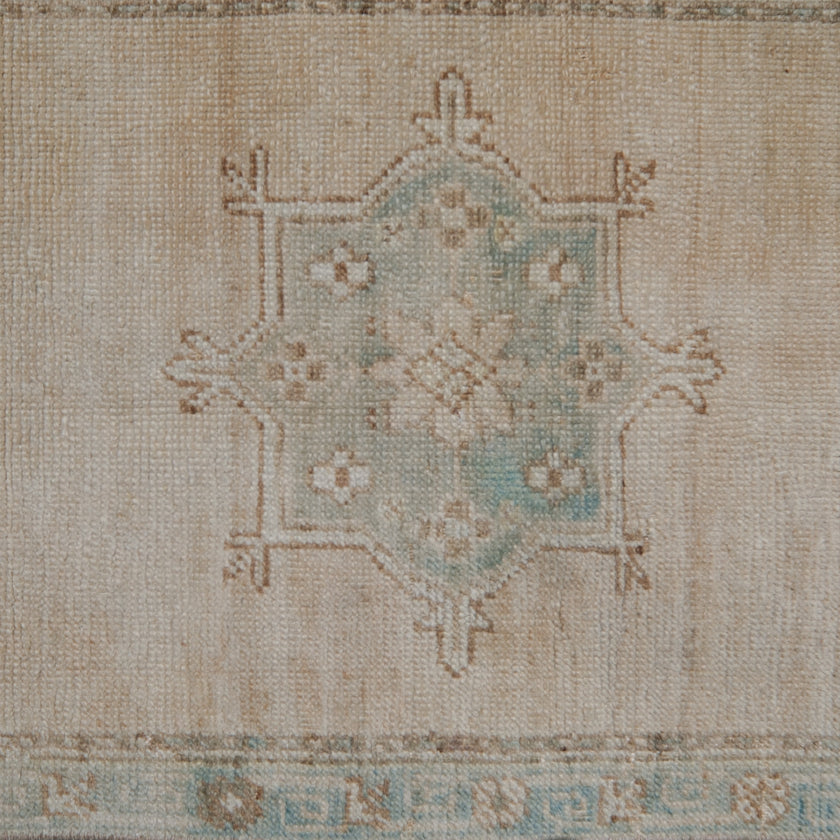 Z438 Handwoven Vintage Rug 2’2 x 10’2