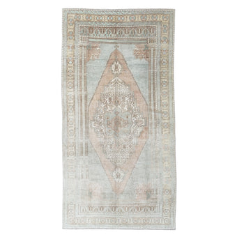 Z442 Handwoven Vintage Rug 5’5x10’6