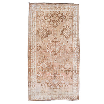 Z447 Handwoven Vintage Rug 4’5 x 8’3