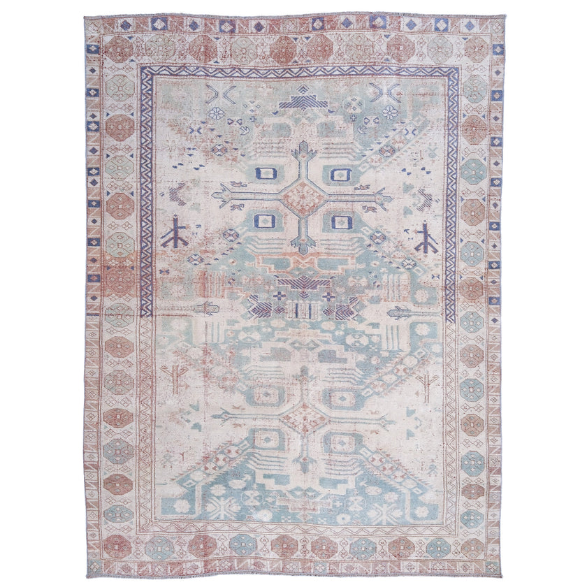 Z452 Handwoven Vintage Rug 8’2 x 5’11
