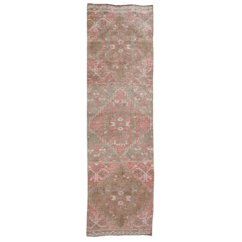 Z453 Handwoven Vintage Rug 9'3 x 2’11