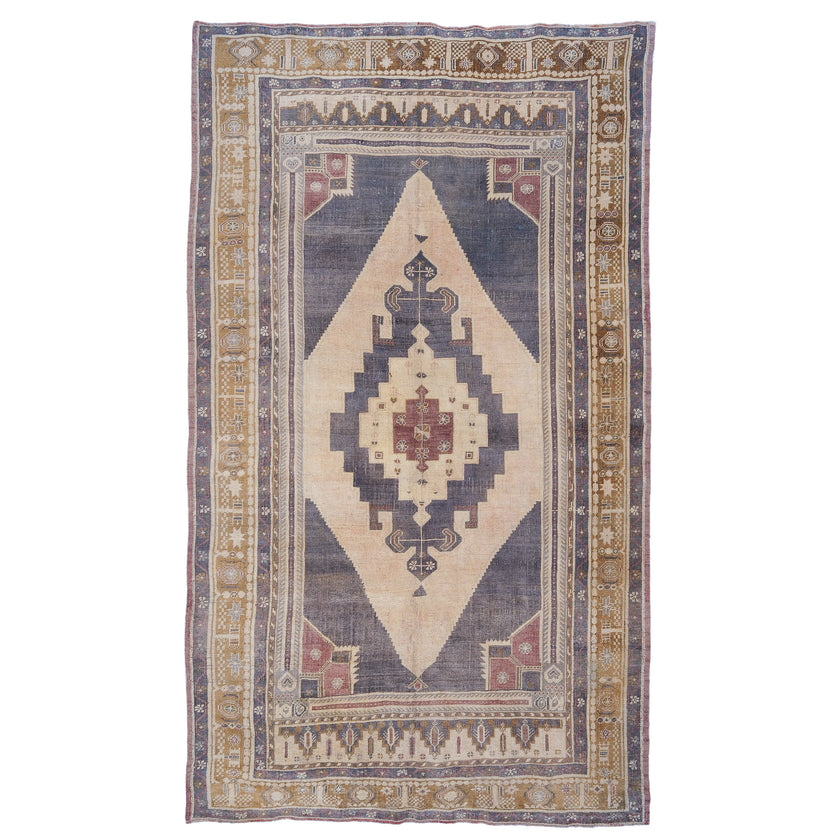 Z456 Handwoven Vintage Rug 9’6 x 5’7