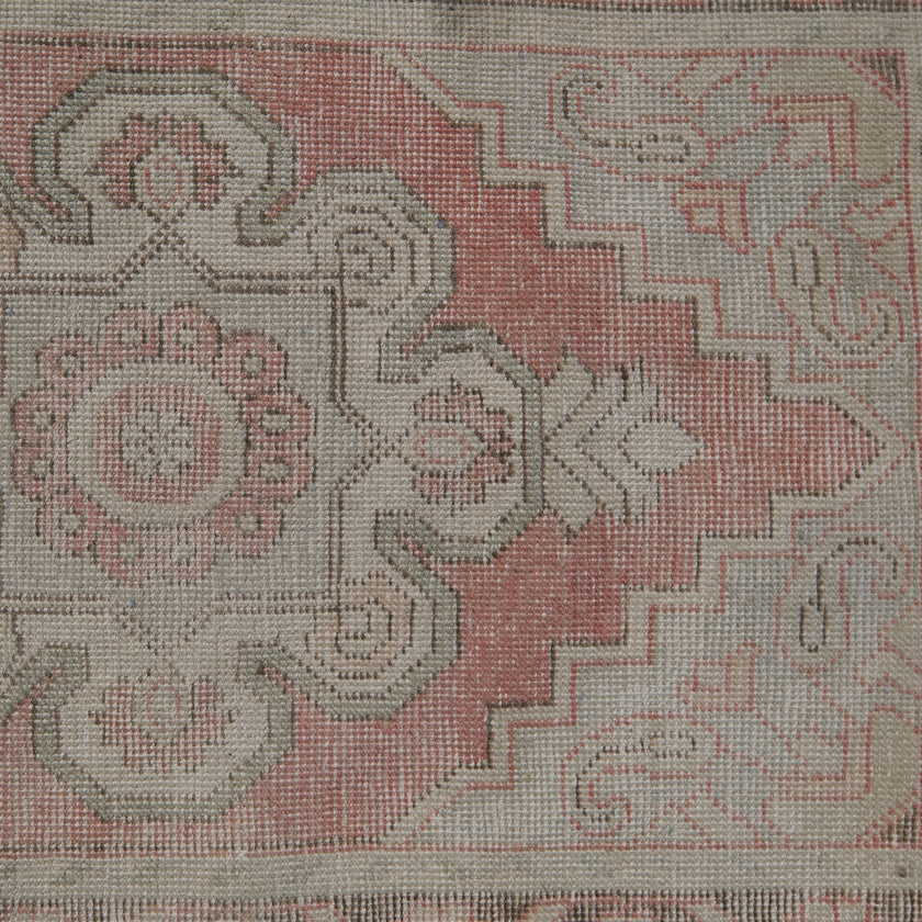 Z457 Handwoven Vintage Rug 9’11 x 2’9