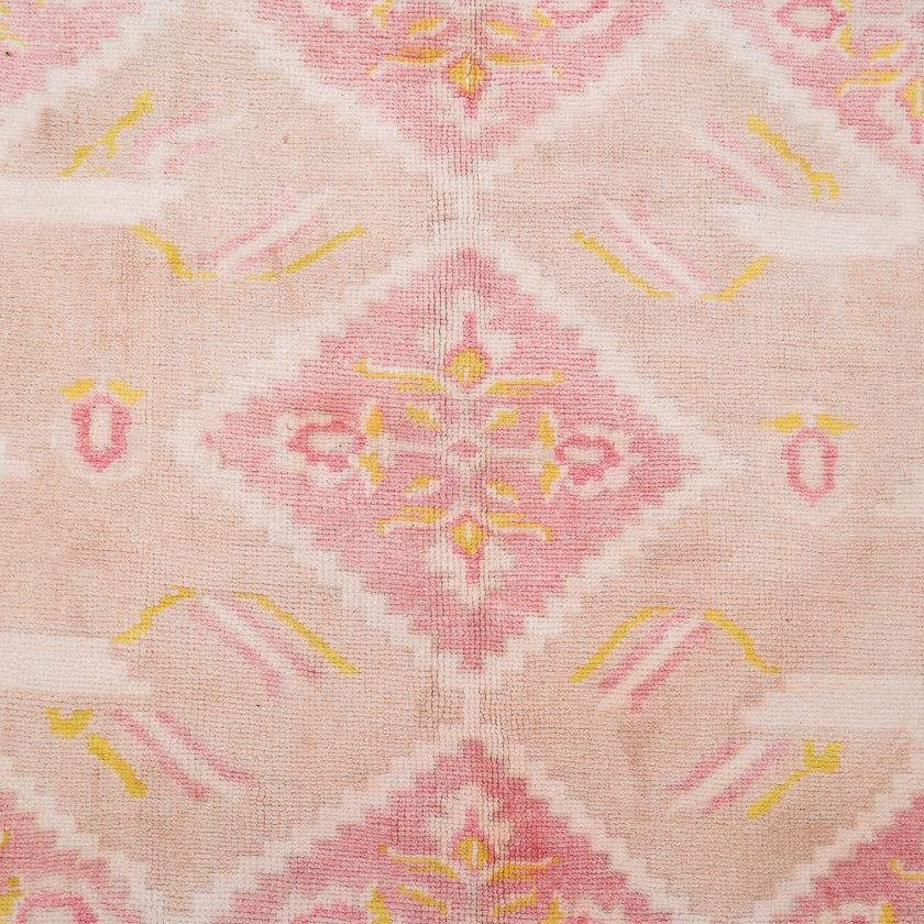 Z459 Handwoven Vintage Rug 8’11 x 4’9