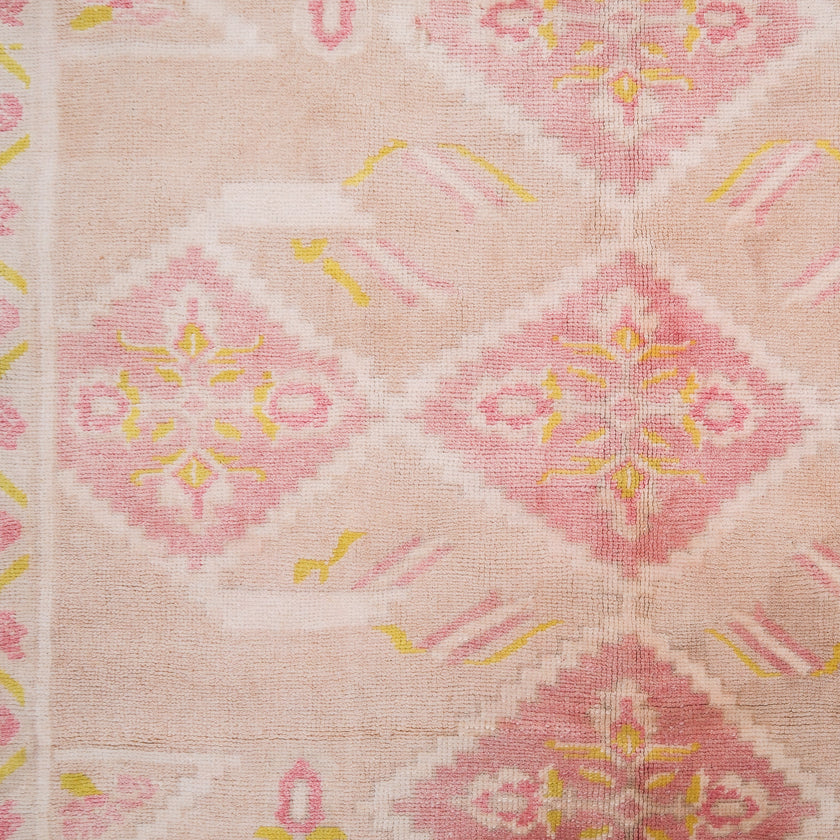Z459 Handwoven Vintage Rug 8’11 x 4’9