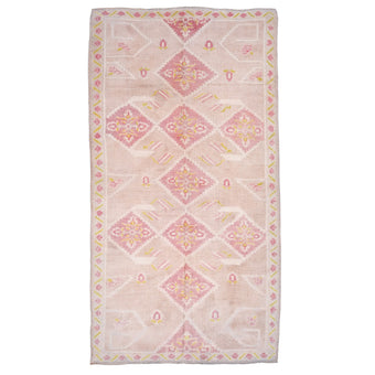 Z459 Handwoven Vintage Rug 8’11 x 4’9