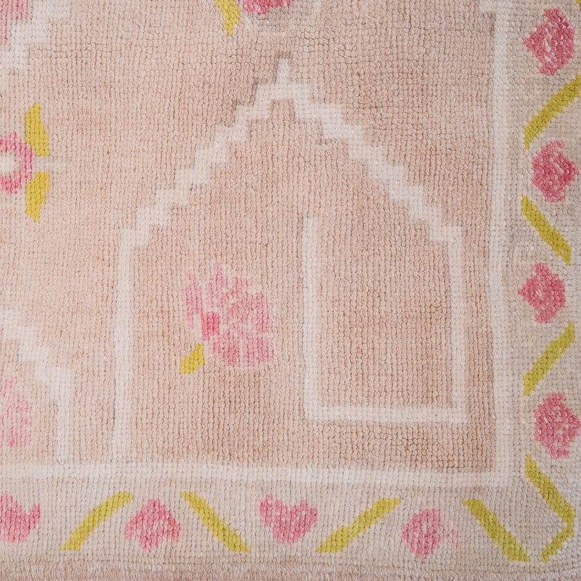 Z459 Handwoven Vintage Rug 8’11 x 4’9