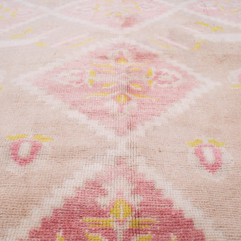 Z459 Handwoven Vintage Rug 8’11 x 4’9