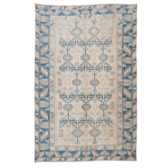Z461 Handwoven Vintage Rug 9'6 x 6’2