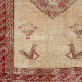Z483 Handwoven Vintage Rug 1'11 x 4’2