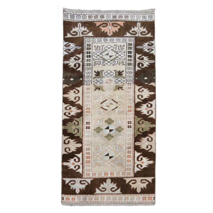 Z485 Handwoven Vintage Rug 2’1 x 4’5