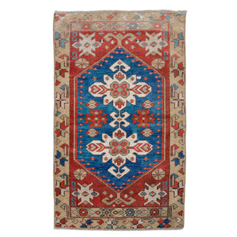Z486 Handwoven Vintage Rug 2’2 x 3’7