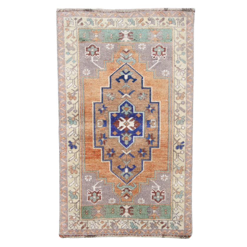 Z492 Handwoven Vintage Rug 2 x 3’5