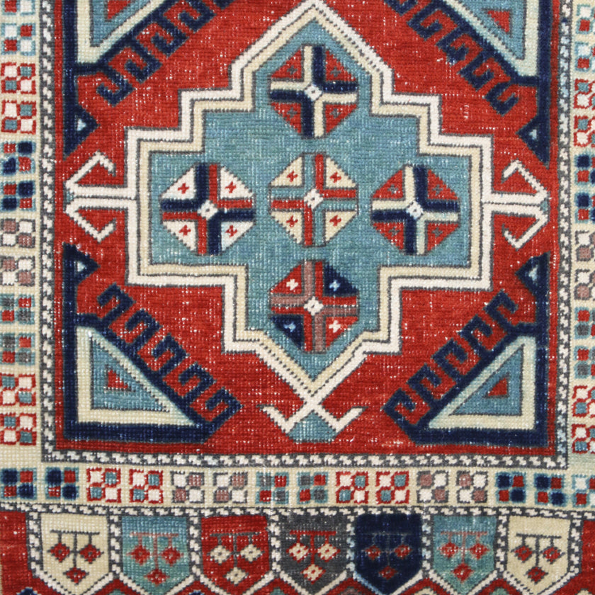 Z501 Handwoven Vintage Rug 1’11 x 3’9