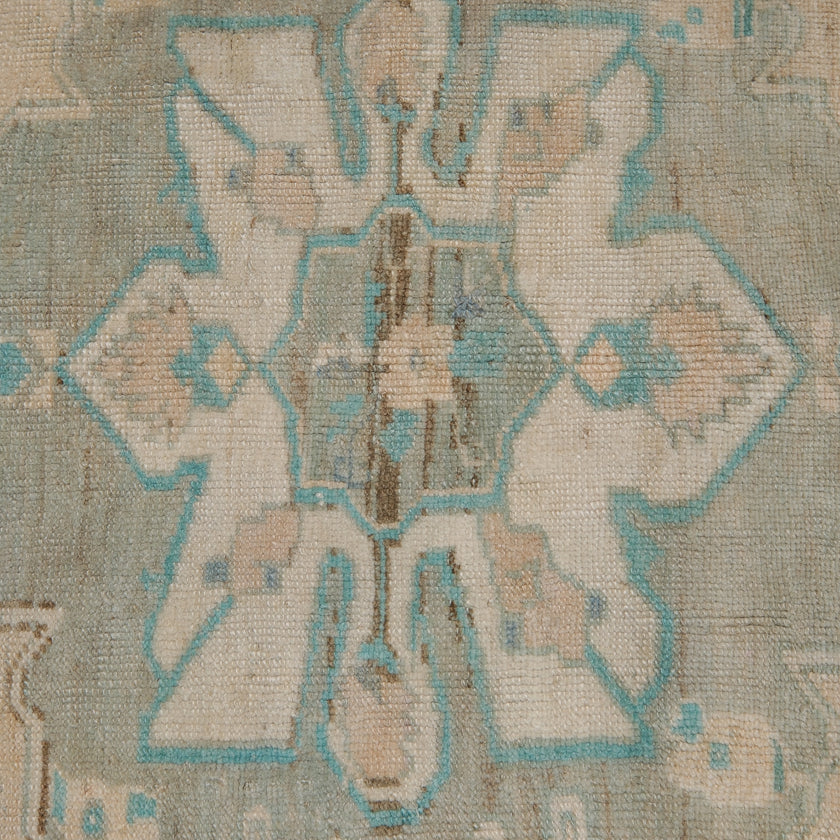 Z511 Handwoven Vintage Rug 2'4 x 9’3