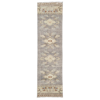 Z517 Handwoven Vintage Rug 2'1 x 7’10