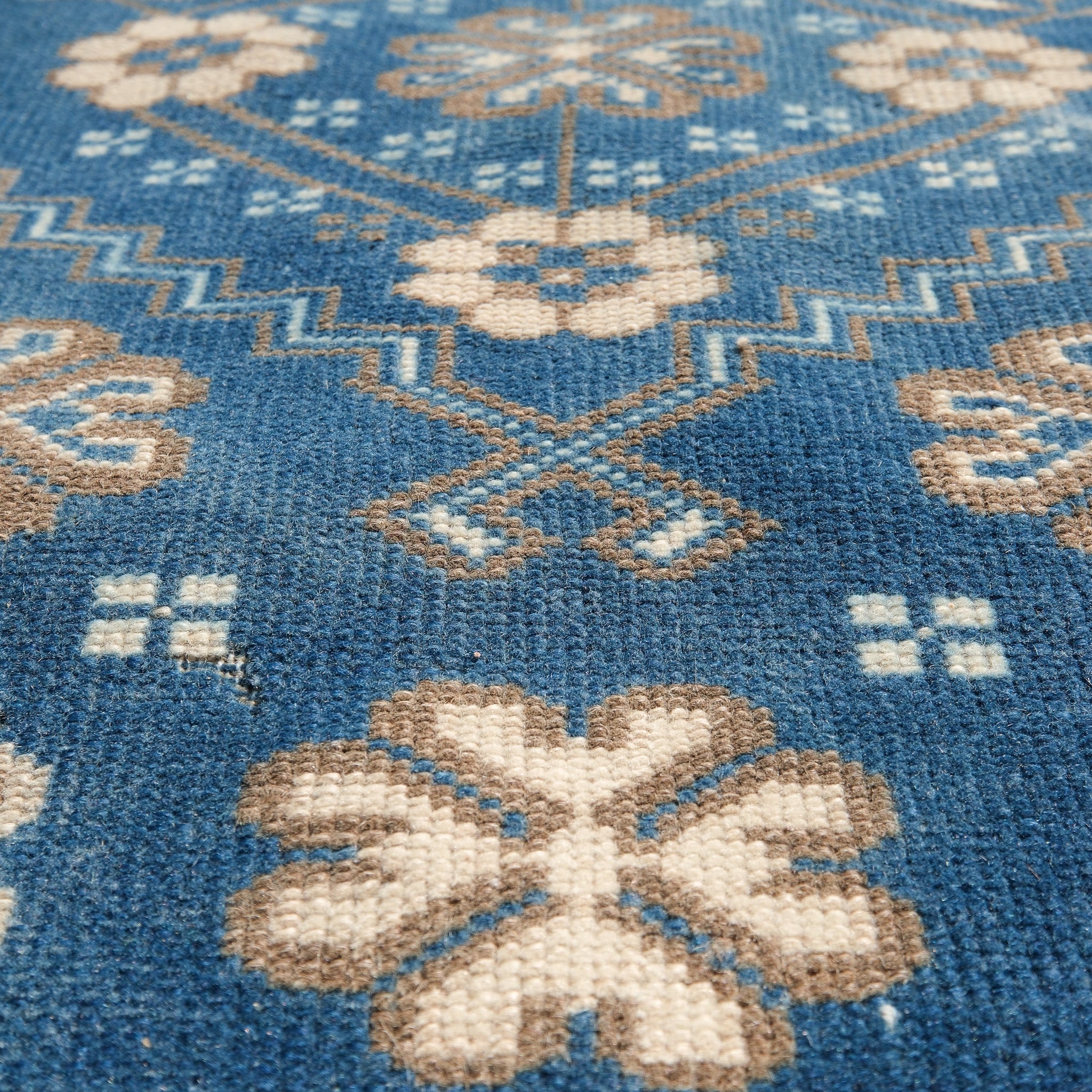 45×107"The First Star” ViNTAGE RUG Colonial Star Oval Braided Rug 24x36