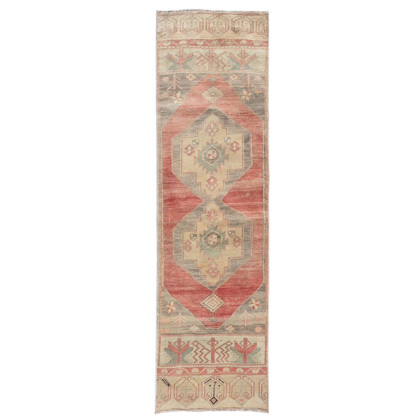 Z520 Handwoven Vintage Rug 2'3 x 7’11