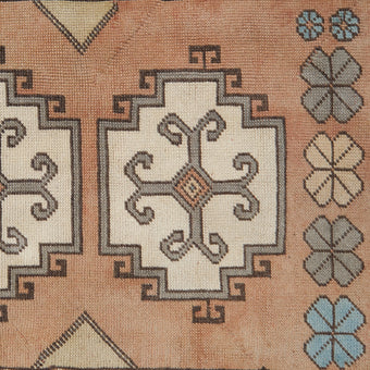 Z522 Handwoven Vintage Rug 3'6 x 4’6