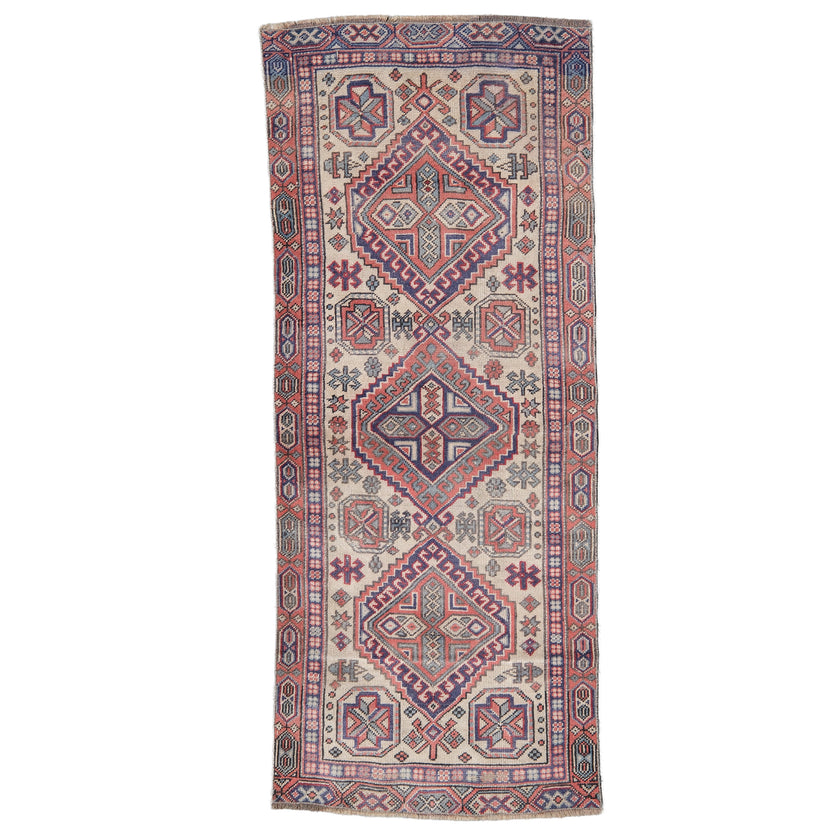 Z525 Handwoven Vintage Rug 2'5 x 5’10