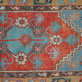 Z529 Handwoven Vintage Rug 2'5 x 4’11