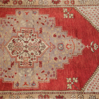 Z532 Handwoven Vintage Rug 3'4 x 5’9