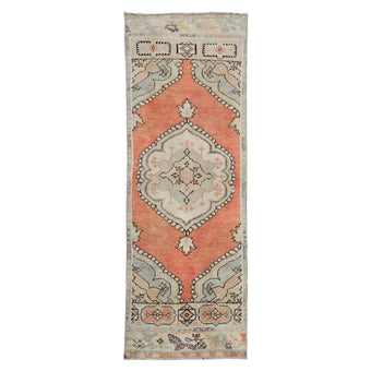 Z537 Handwoven Vintage Rug 2'1 x 5’11